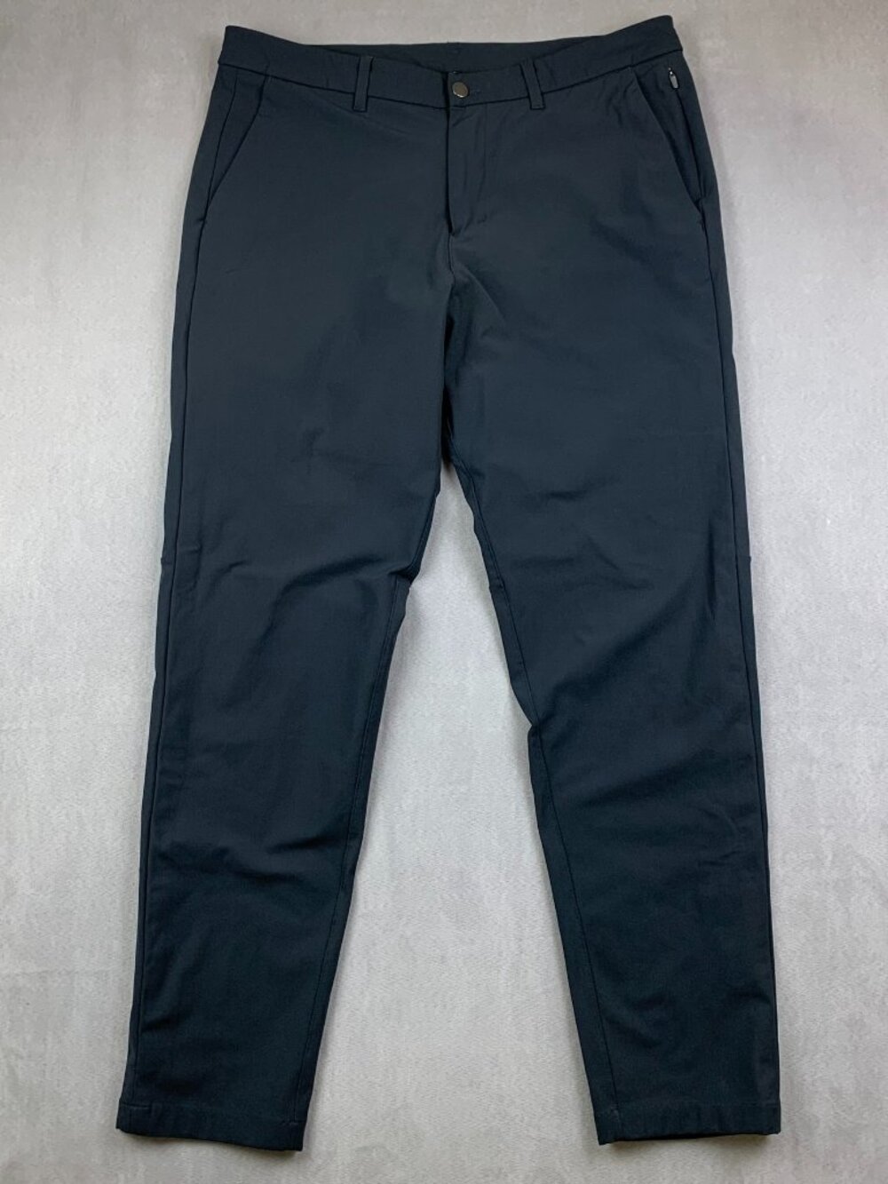 Lululemon Mens 36 Gray Chino ABC Commission Pant Slim Warpstreme M5439S 36x30.5
